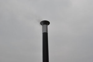 Leichter Rauch in der Warmlaufphase