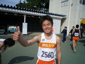 爽やかな笑顔がいいね!