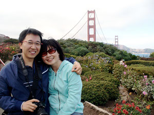 The first time we visited Golden Gate Bridge in Sept 08