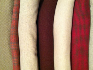 Beautiful textures for rug hooking or wool applique.