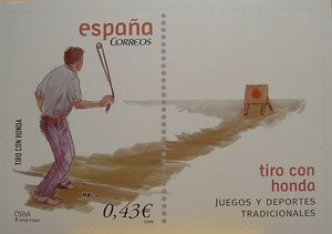 Spanische Briefmarke