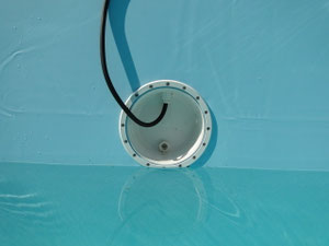 Kabel eingezogen