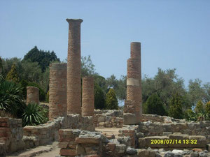 Scavi romani presso il santuario di Tindari