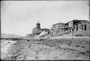 Igrexa e praia, 1918