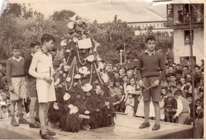 Os maios en Redondela, 1960