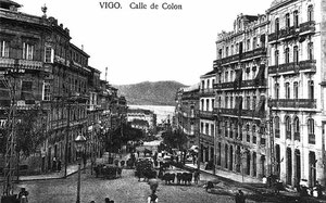 Rúa Colón, 1928