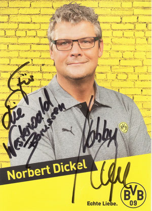 Danke an Norbert Dickel und Michael Eichhorn