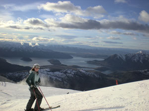 Schifahre in Treble Cone