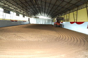 Reitbahn 16m x 50m