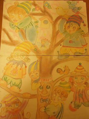 色々な色を使って絵を描くのが何よりすきだった