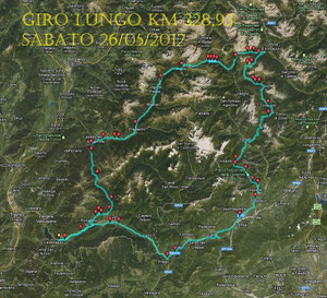 giro lungo del pomeriggio