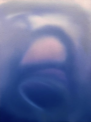 Emergenz 1, 40 x 30 cm, Öl auf Leinwand, 2025