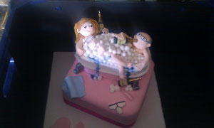 Cake made by Daniella, my girlfriends daughter