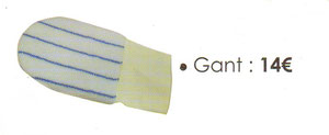 gant pour réaliser vos glacis muraux.
