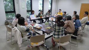 10/14 佐野市で開かれた会員の集いの様子様子
