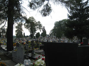 Der katholische Friedhof