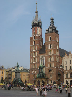 Die Marienkirche auf dem Rynek