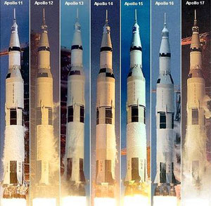图17 “阿波罗”11-17船箭系统