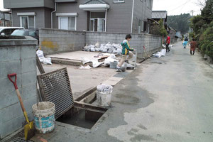 永崎地区の片づけ