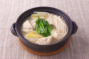 丸三食品 かんたんレシピの撮影(ギョウザ鍋)