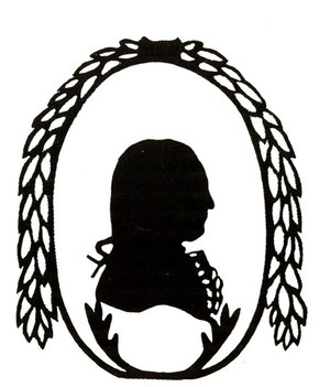 Peter Florens Weddigen, Scherenschnitt um 1790