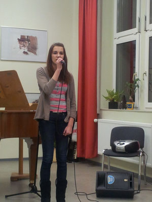 Im Genre Pop-Gesang erhielt Julia Greese einen ersten Preis