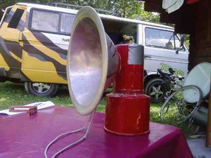 Flohmarkt in Kärnten 2009, macht super Licht