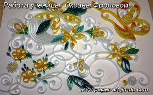 квиллинг курсы онлайн бумага бумажные полосы цветы