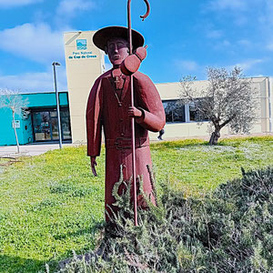 Pilgerfigur in Vilajuiga