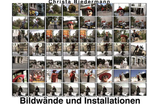 Bildwände und Installationen, Werkkatalog von Christa Biedermann