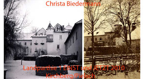 Landparthie1 EINST und JETZT, Schloß in Kirchberg/Pielach
