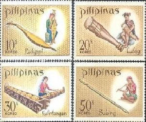 1968: Music on Stamps / Philippine Musical Instruments