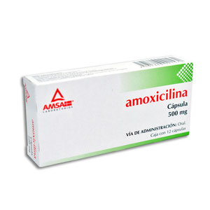 AMOXICILINA CAPS. 500MG C/12 AMSA