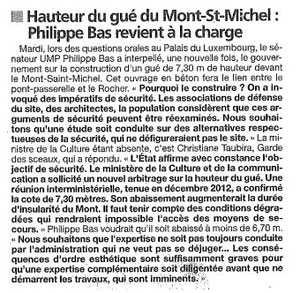 Presse de la Manche, 23.05.13