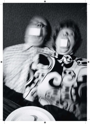 Mahlzeit (détail), 1989. Photographie argentique N&B