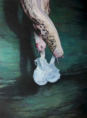 Peinture, 2m x 1m50. 2011 Courtesy Galerie Eva Hober, Paris