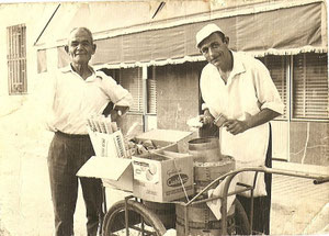 Heladero ambulante 1966
