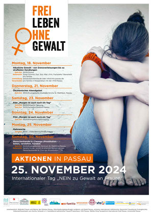 Gewalt gegen Frauen: Aktionen zu den Orange Days. Soroptimist Club Passau ist mit dabei