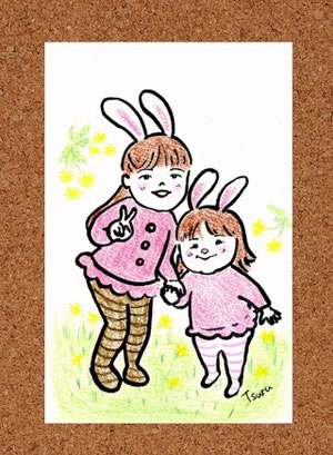 みみちゃん&ゆずちゃん