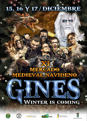 Programa del Mercado Medieval Navideño en Ginés