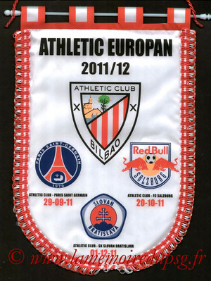 Fanion  PSG-Athletic Bilbao  2011-12