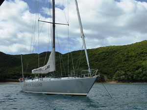 Die Lion New Zealand - das Segelschiff, auf dem ich heute gefahren bin