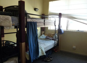 Mein Bett in der JuHe in Hobart