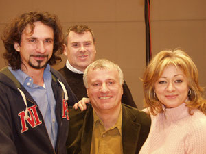 With Marco Boemi, Fabio Armiliato, Daniela Dessì in Reutlingen