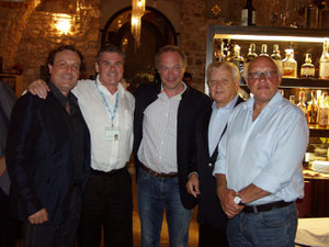 With Dario Destefano, Kolja Blacher, Ralf Weikert, Wolfram Christ at GarganoMasters - Vieste