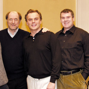 With Sir Roger Norrington and Andrea Griminelli in Salzburg