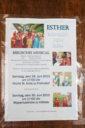 Esther Königin von Susa, ein Biblisches Musical...