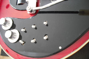 新しいピックアップ配線の提案 （13通り⇒35通り） BRIAN MAY Red