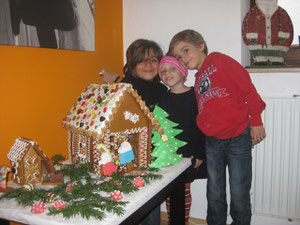 Ein riesen Lebkuchenhaus...ein Geschenk von Kolleginnen