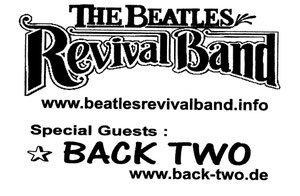 Ankündigung gemeinsames Konzert mit der BEATLES REVIVAL BAND